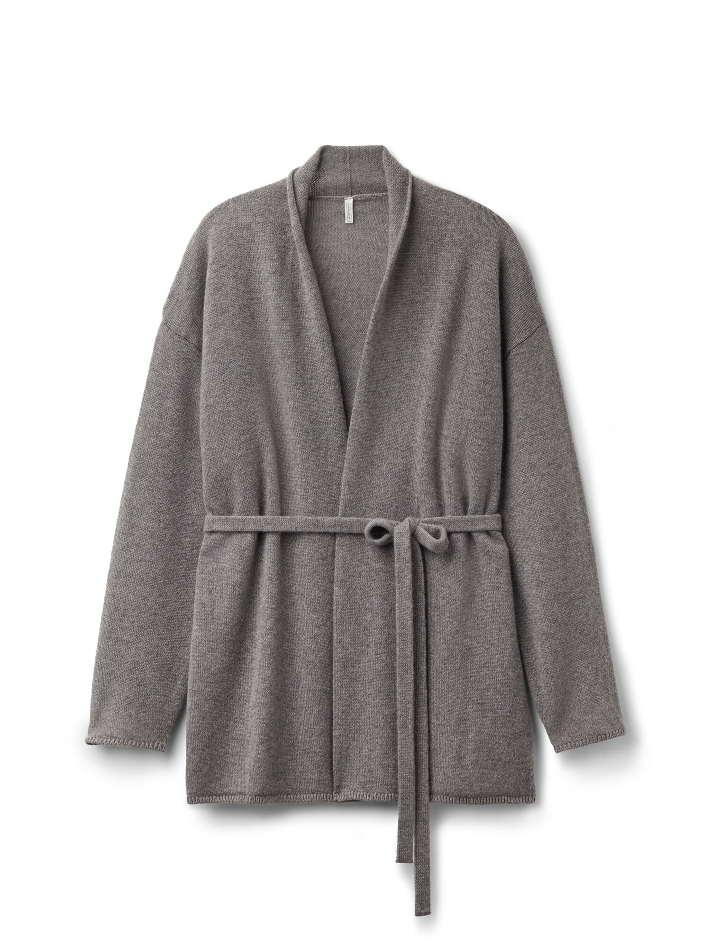 INTIMISSIMI Strickjacke in Grau: Vorderseite