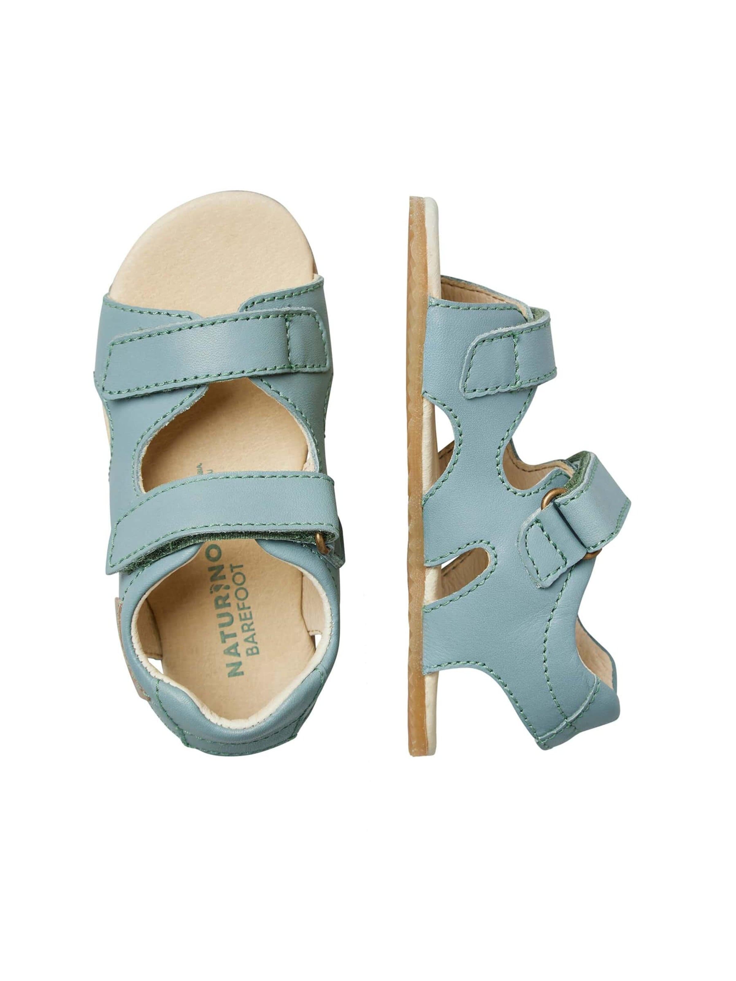 NATURINO Open shoes 'BAREFOOT SKYREC DE GEANT' in Green