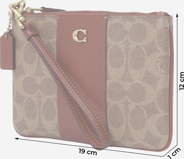 Pochette COACH en rouge