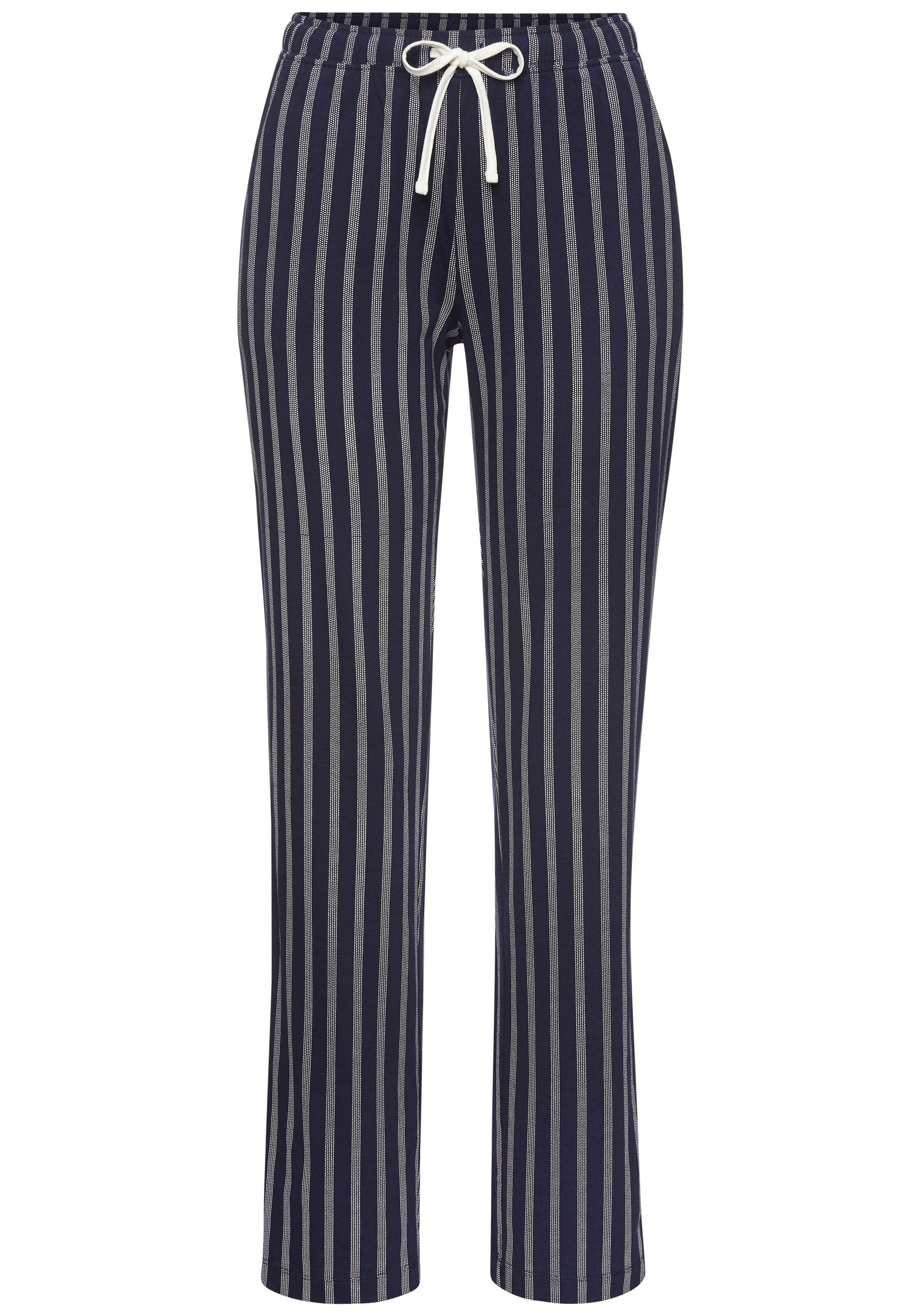 VIVANCE Pyjamahose 'Dreams' in Blau: Vorderseite