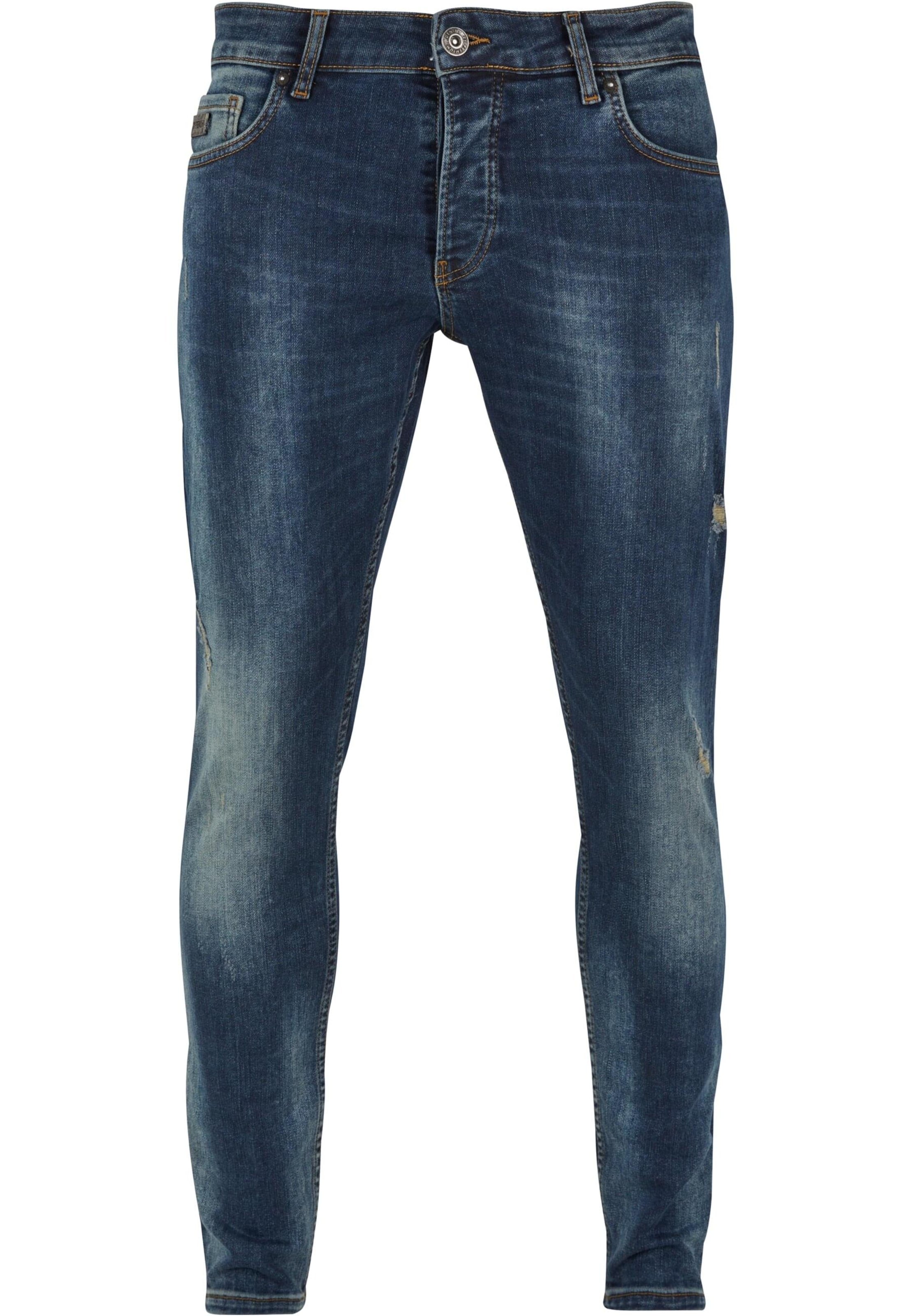 Slimfit Jeans di 2Y Premium in blu: frontale