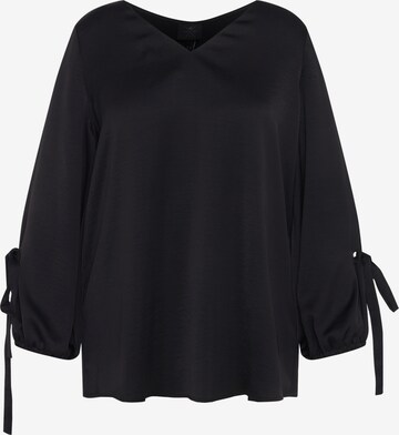 Ulla Popken Blouse in Black: front