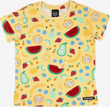 Villervalla T-Shirt in Gelb: Vorderseite