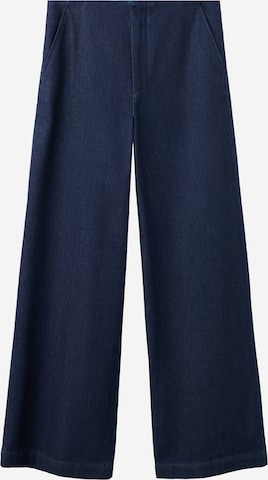 MANGOWide Leg/ Široke nogavice Traperice 'AVERY' - plava boja: prednji dio