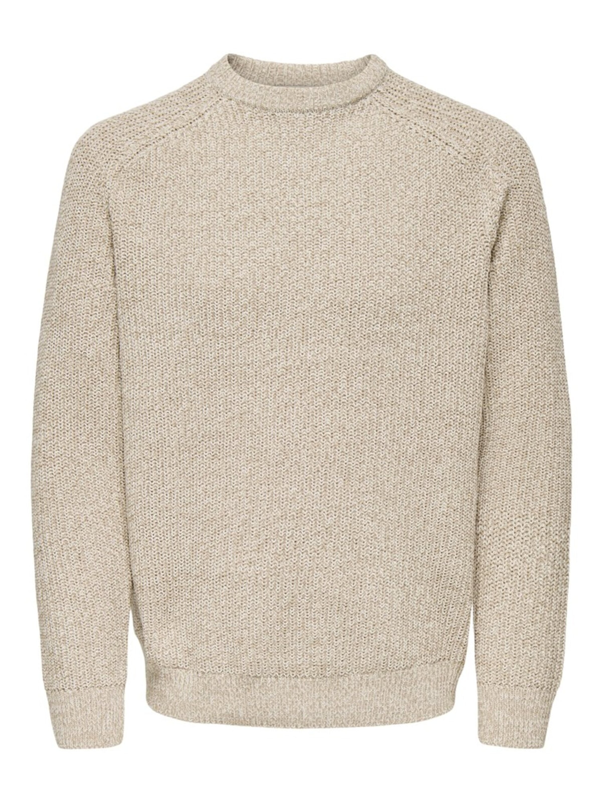 Only & Sons Sweater 'Join' in Beige: front