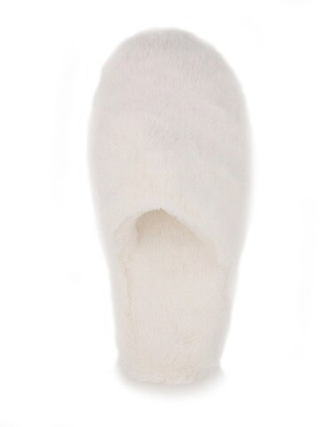Fluffys Hausschuh 'Softina Damen Hausschuhe, ivory'‌‌‌‌‌‌‌ in Beige