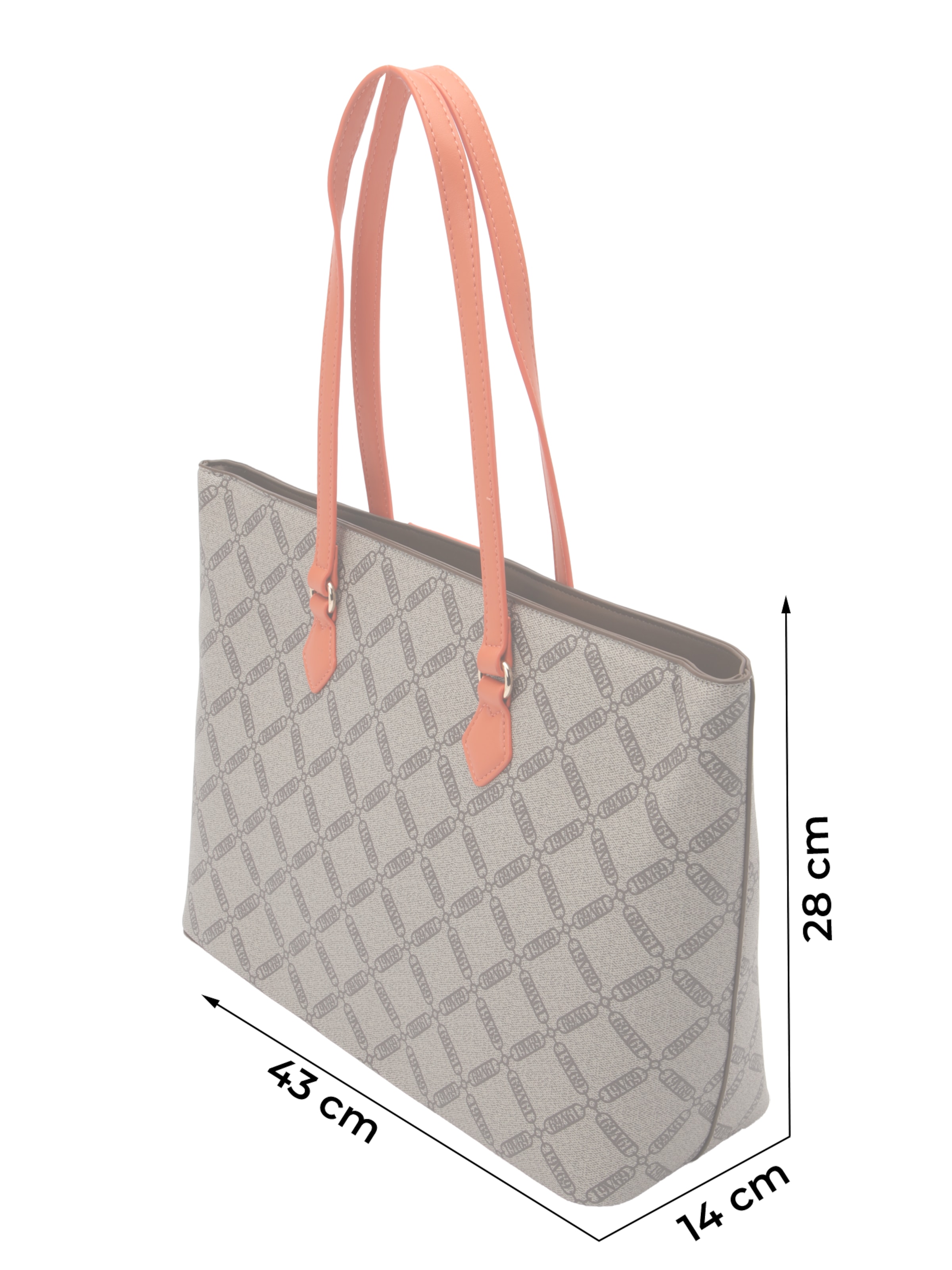 19V69 ITALIA "Чанта тип ""Shopper""" 'Rialta' в бежово