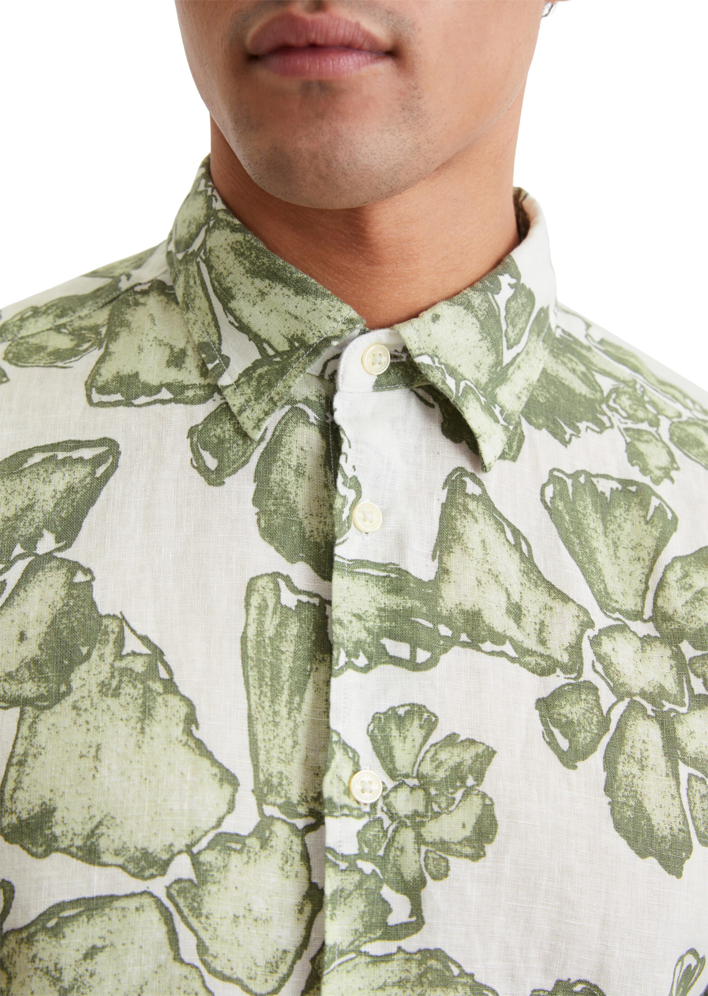 Marc O'Polo Regular fit Button Up Shirt in Green