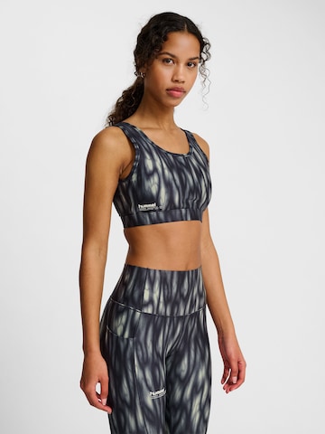 Hummel Bustier Sports-BH 'Hiit' i grøn: forside