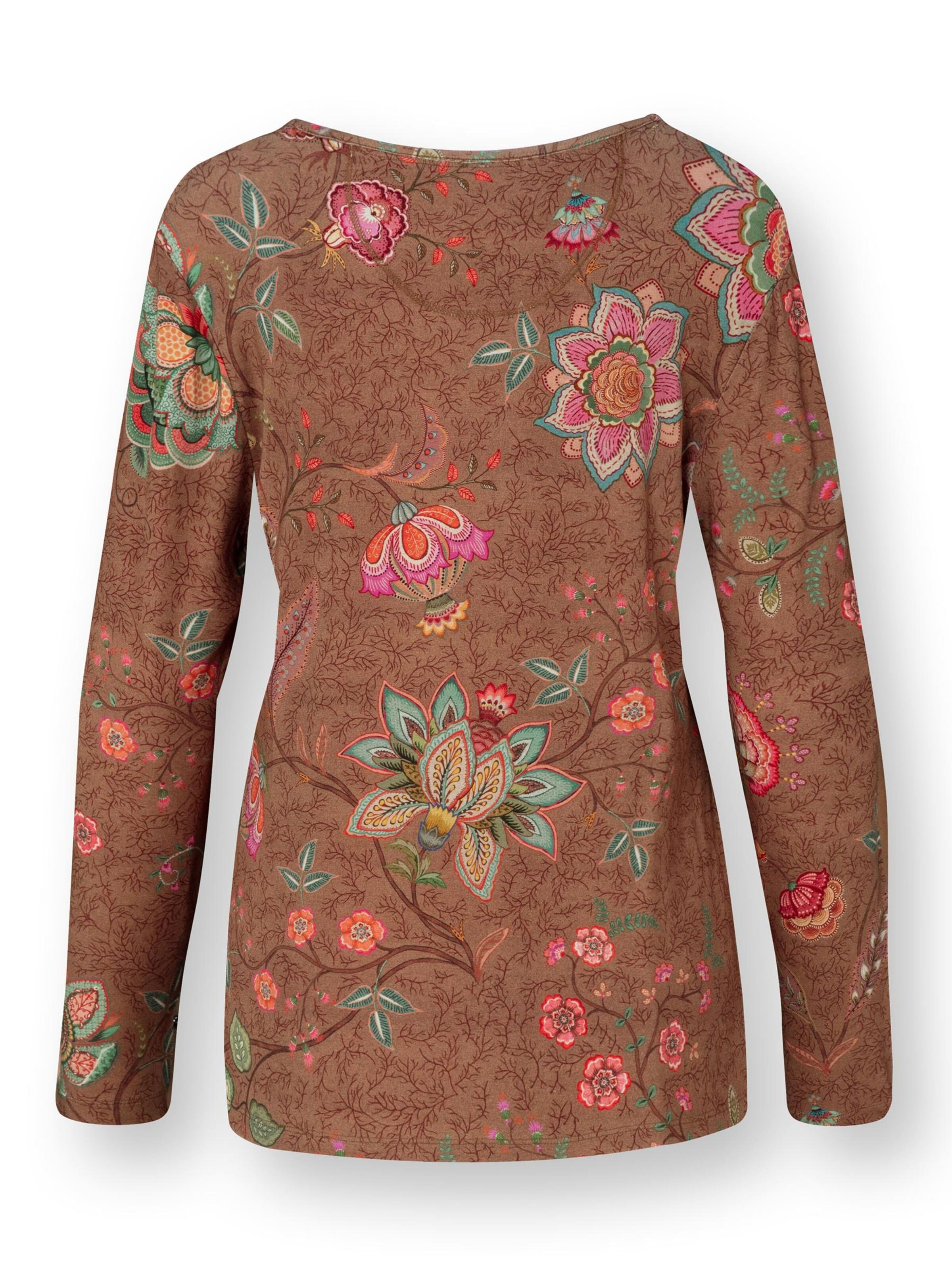 PIP STUDIO Pajama shirt in Brown