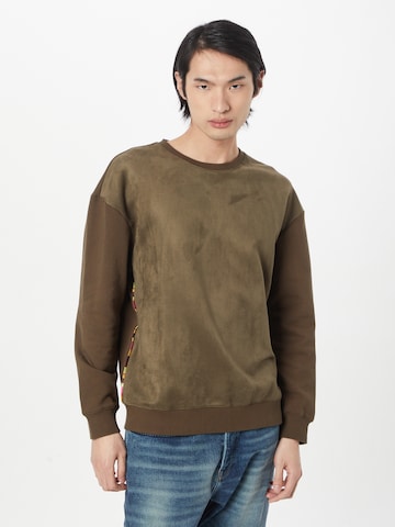 SCOTCH & SODA Sweatshirt in Green: front