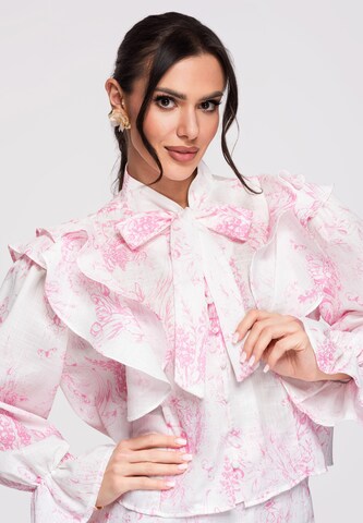 Ombre Bluse 'OW-SH-E0001' in Pink