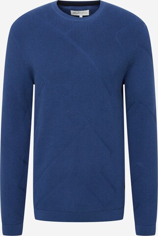 Pull-over TOM TAILOR DENIM en bleu : devant