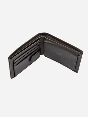 NEGOTIA Leather Wallet 'Folden' in Black