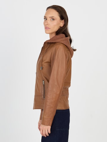 JCC Lederjacke in Braun