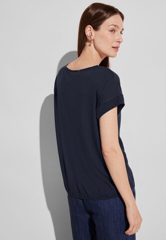 STREET ONE Bluse in Blau