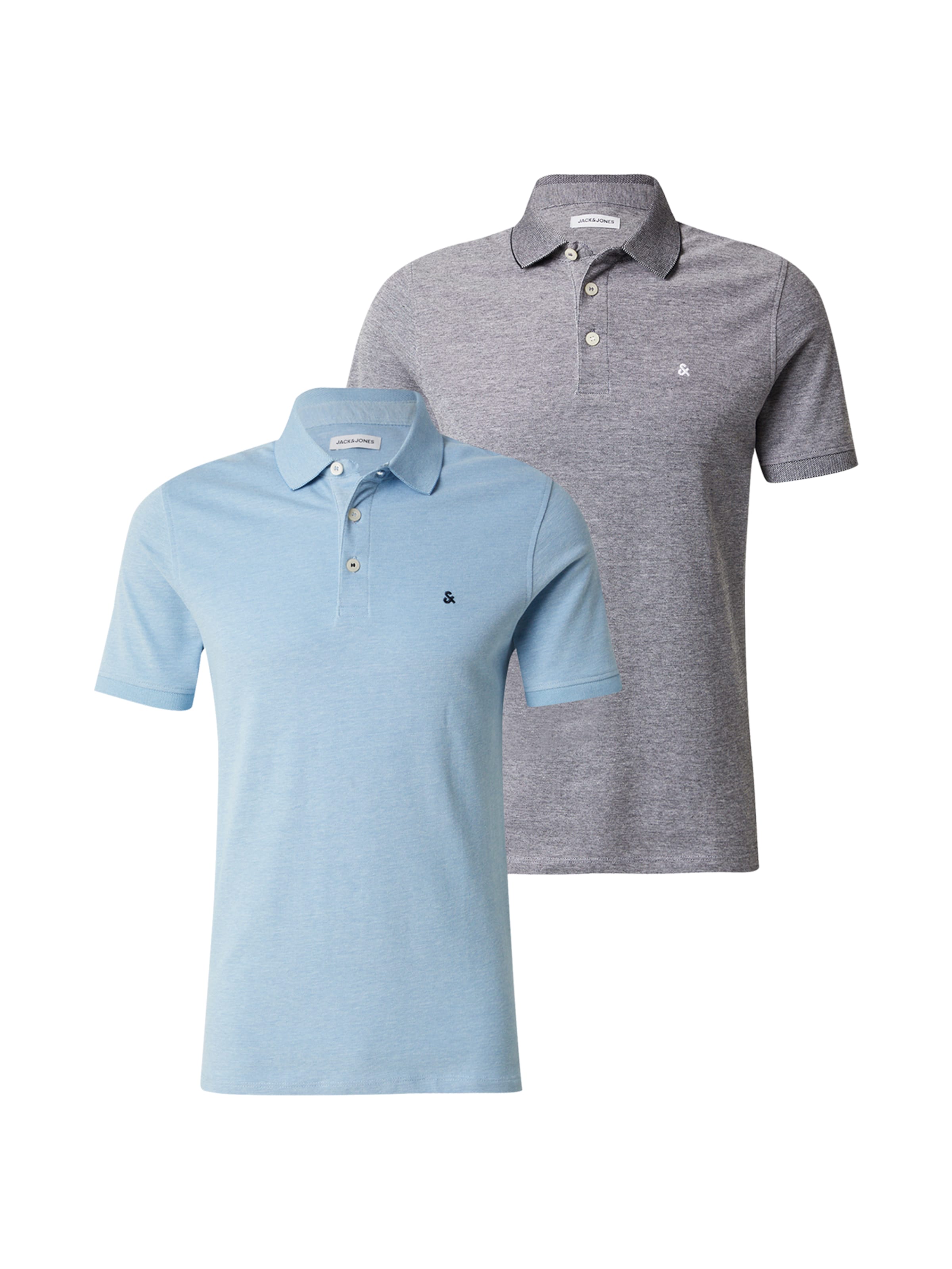 JACK & JONES Shirt 'JJEPAULOS' in Blue: front