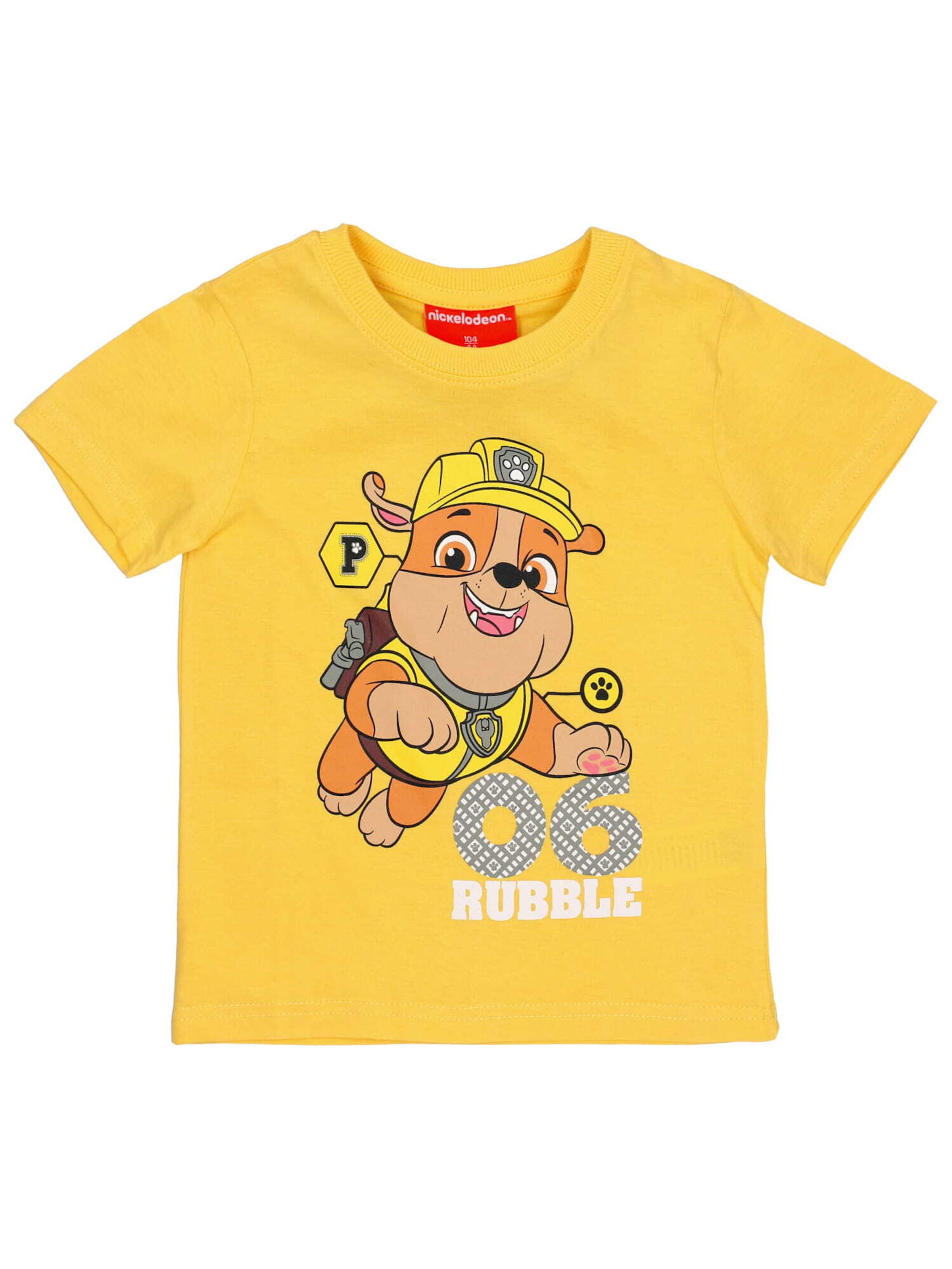 PAW Patrol T-Shirt in Gelb: Vorderseite