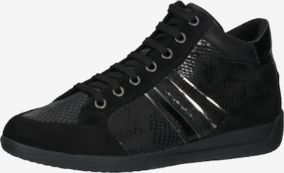 GEOX Sneaker in schwarz / silber, Produktansicht