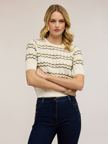 MOTIVI Pullover‌‌ in Weiß