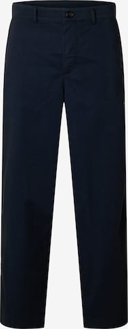 SELECTEDregular Hlače - plava boja: prednji dio