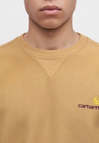 Carhartt WIP - Sudadera 'American Script' en beige