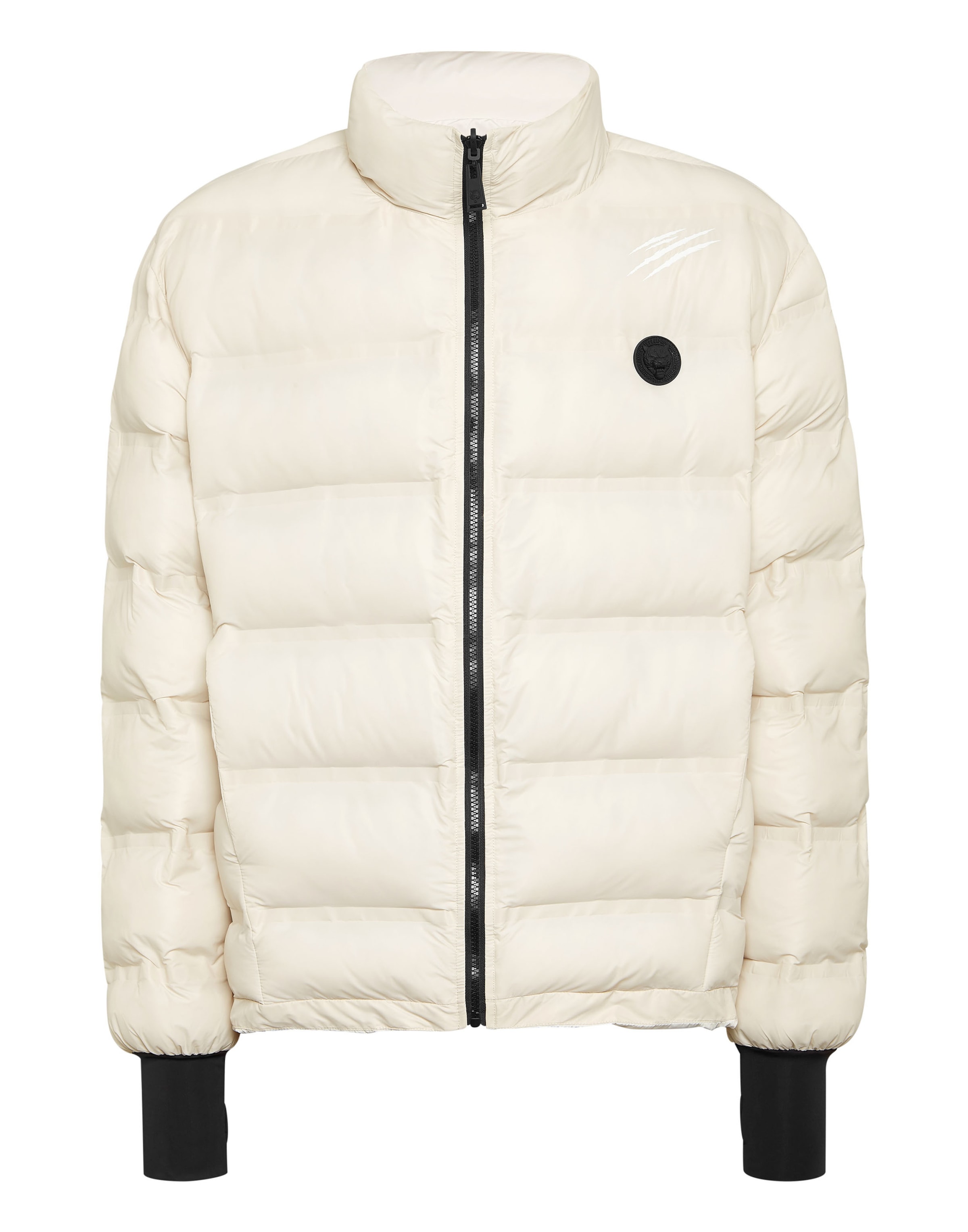 Plein Sport Winterjacke 'Scratch' in Beige: Vorderseite