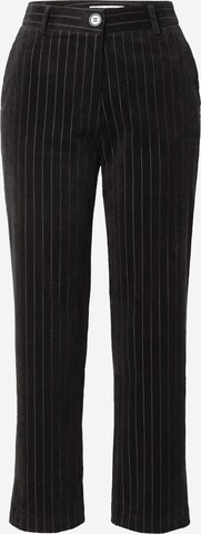 Regular Pantalon rosemunde en noir : devant