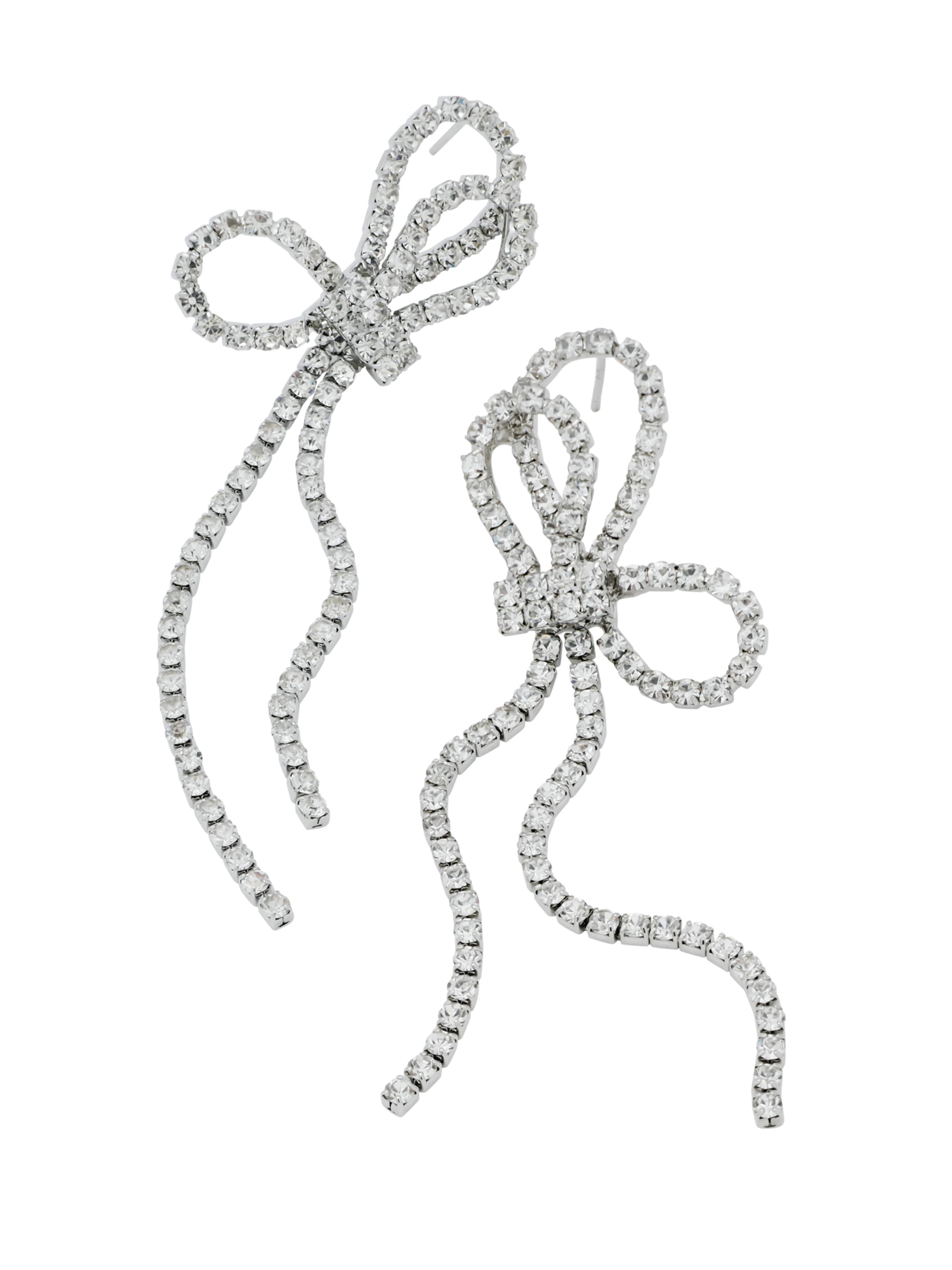 EDITED Σκουλαρίκια 'Jada' σε ασημί