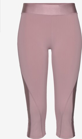 Pantalon de sport LASCANA ACTIVE en rose : devant