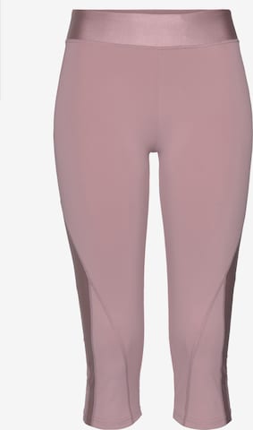 LASCANA ACTIVE - Skinny Calças de desporto em rosa: frente