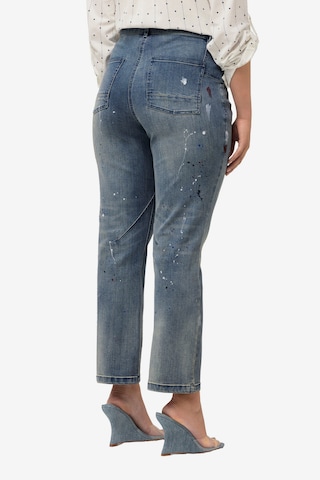 Bootcut Jean Ulla Popken en bleu : devant