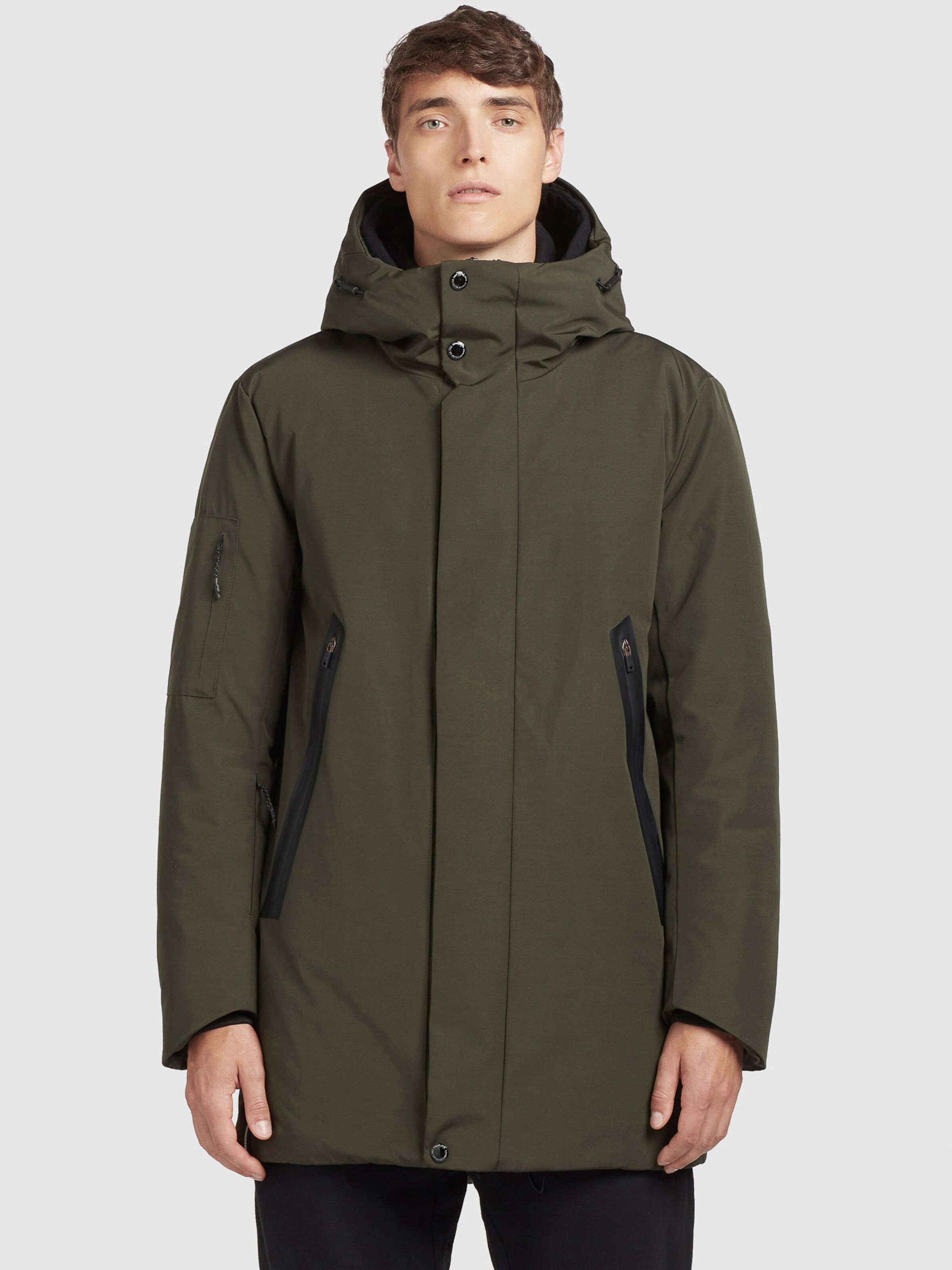 Männer Jacken khujo Jacke 'Race2 ' in Oliv - ZD04571 Männer Jacken khujo Jacke 'Race2 ' in Oliv - ZD04571