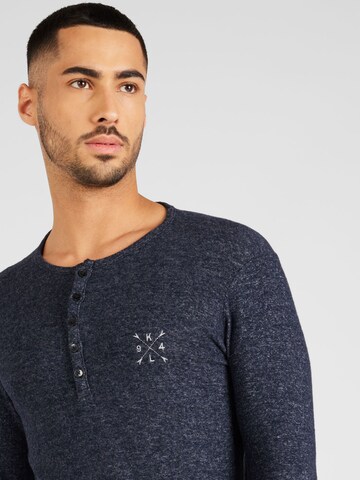 T-Shirt 'Target' Key Largo en bleu