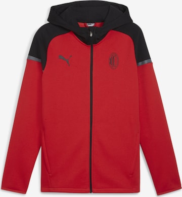 PUMA Athletic Jacket 'AC Milan' in Red: front