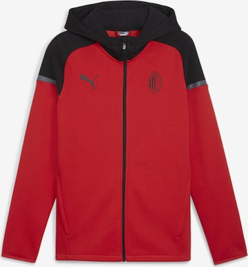 PUMA Sportjacke 'AC Milan' in Rot: predná strana