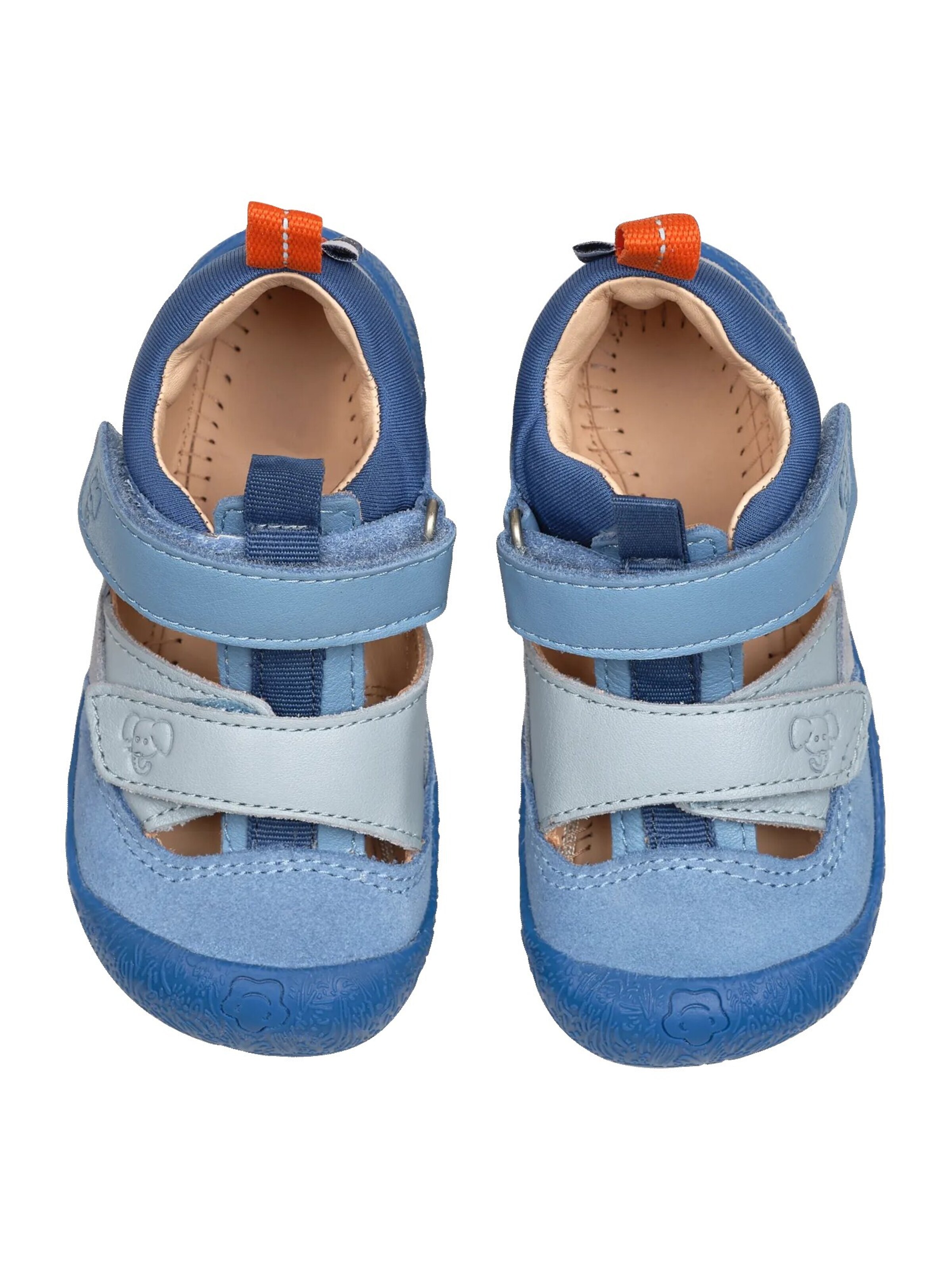 Affenzahn Sandals 'Sandale Leder Freely' in Blue