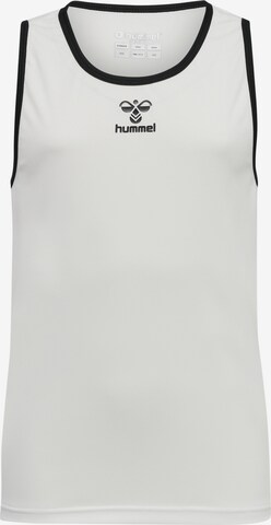 T-Shirt fonctionnel Hummel en blanc : devant