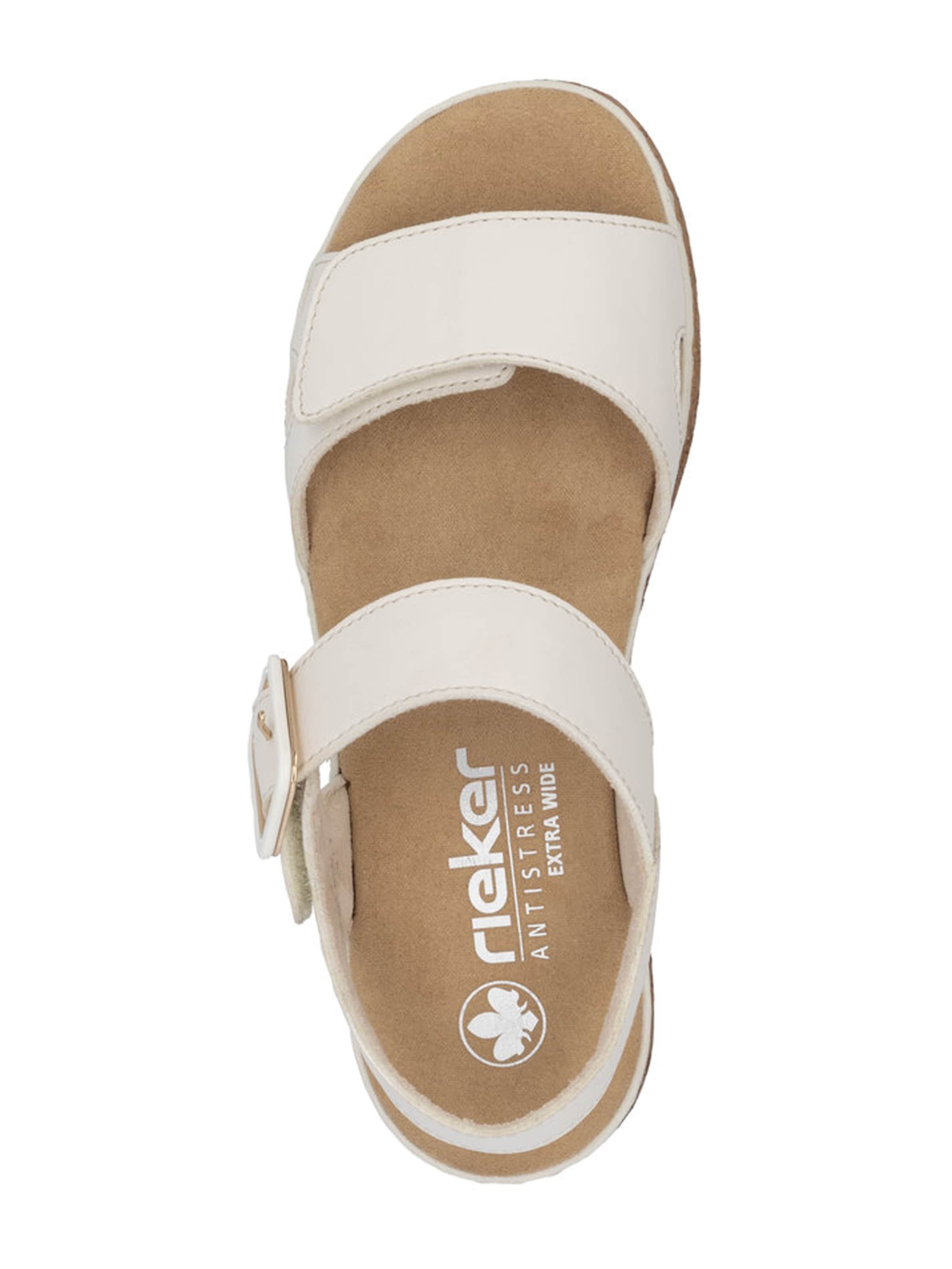 Rieker - Sandálias com tiras em bege