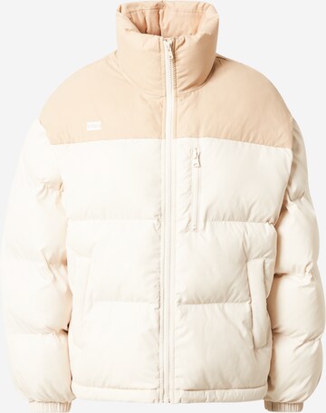 LEVI'S ® Tussenjas 'Noe Short Puffer' in Beige: voorkant