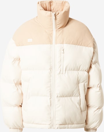 LEVI'S ® Übergangsjacke 'Noe Short Puffer' in Beige: predná strana