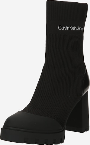 Calvin Klein Ankle Boots in Black: front