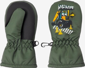 NAME IT - Guantes 'JANIS' en verde: frente