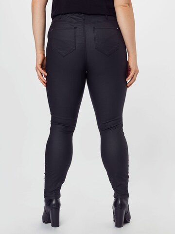 River Island Plus Skinny Jeans 'MOLLY' in Schwarz