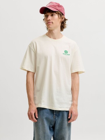 T-Shirt JACK & JONES en blanc : devant