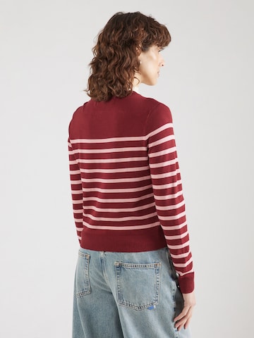 Cardigan 'VMDORY' VERO MODA en rouge