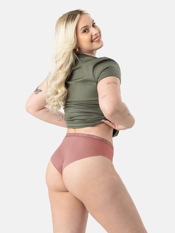 Culotte 'Leafletic Mid Rise Hipsters/Brief' LEAFLETIC en rose