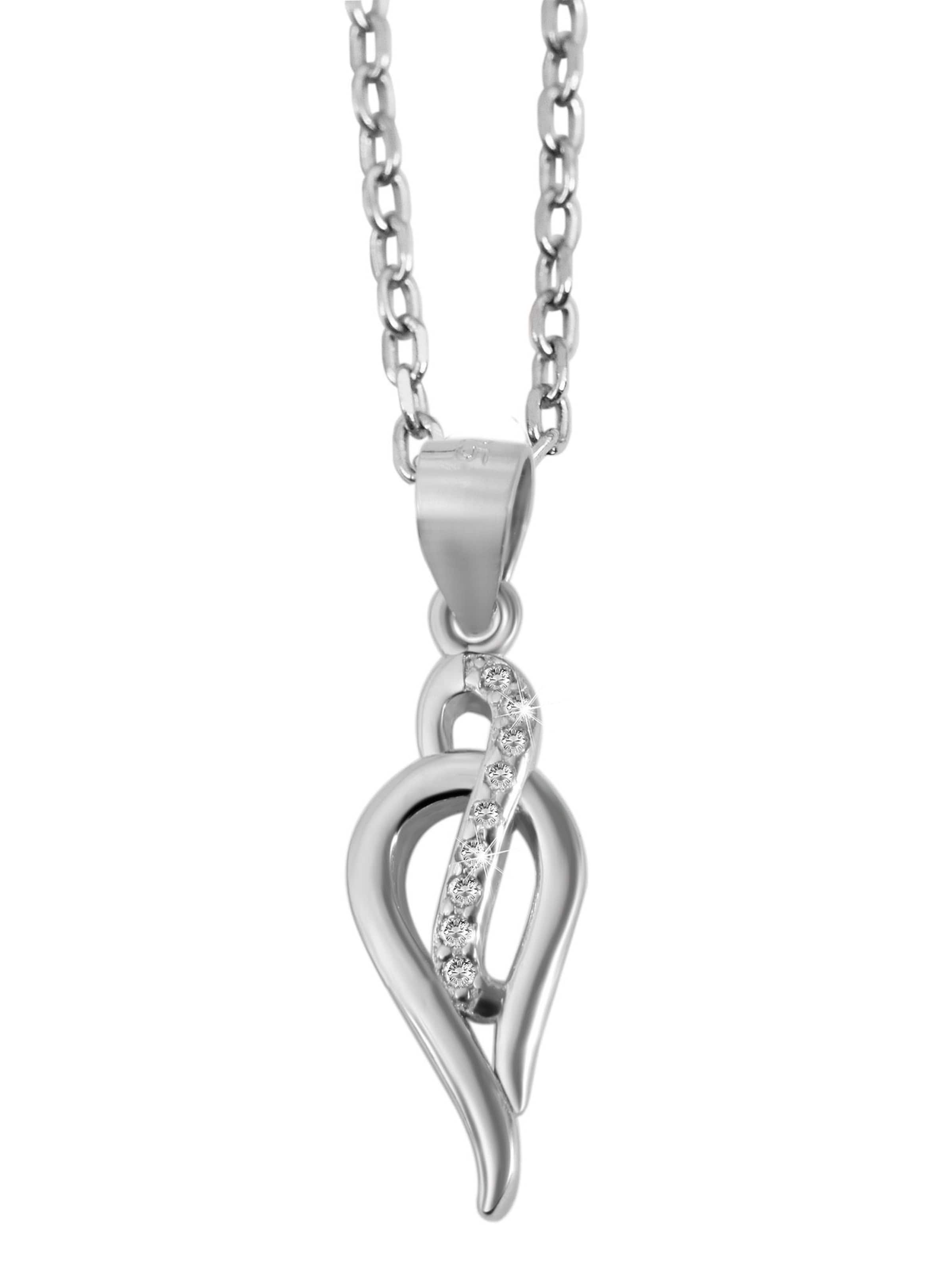 Akzent Schmuckset 'Edelstahl silber'‌‌‌‌‌‌‌ in Silber