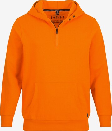 Sweat-shirt JAY-PI en orange : devant