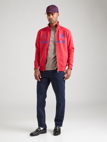 La Martina Sweatjacke 'Urbanus' in Rot